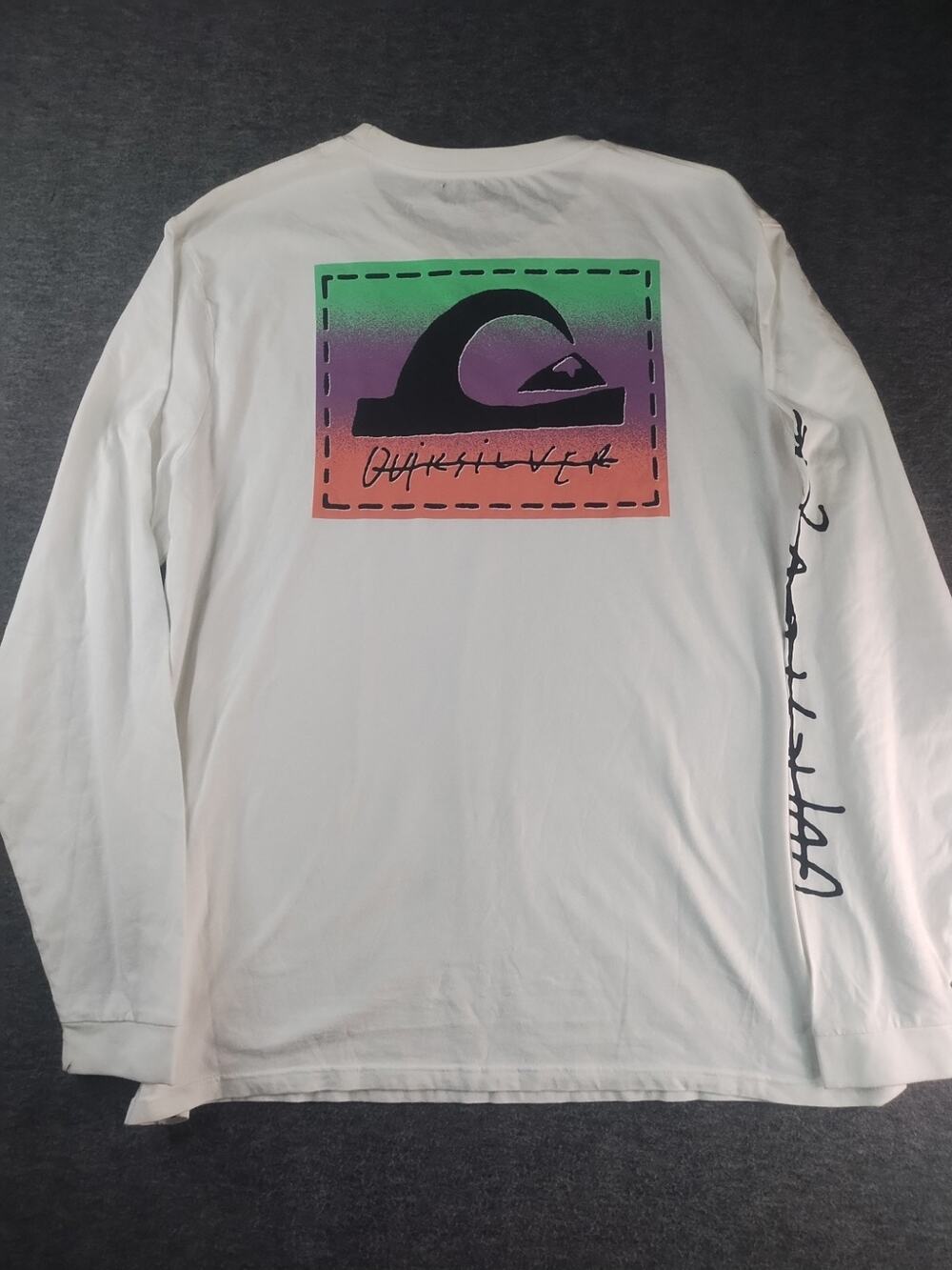 Quiksilver Long Sleeve T-shirt XXL Surf Beach Wear